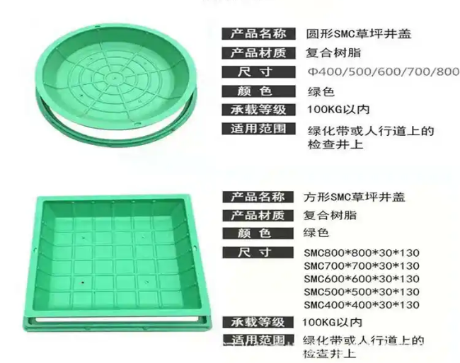 河南树脂复合种植井盖展示
